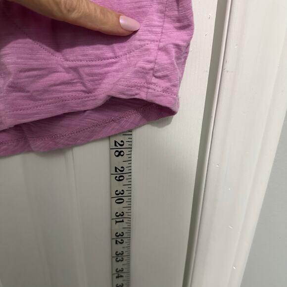 Chico’s The Ultimate Tee Long Sleeve lilac Stretch Top Size 3 Rayon Spandex - Picture 3 of 7